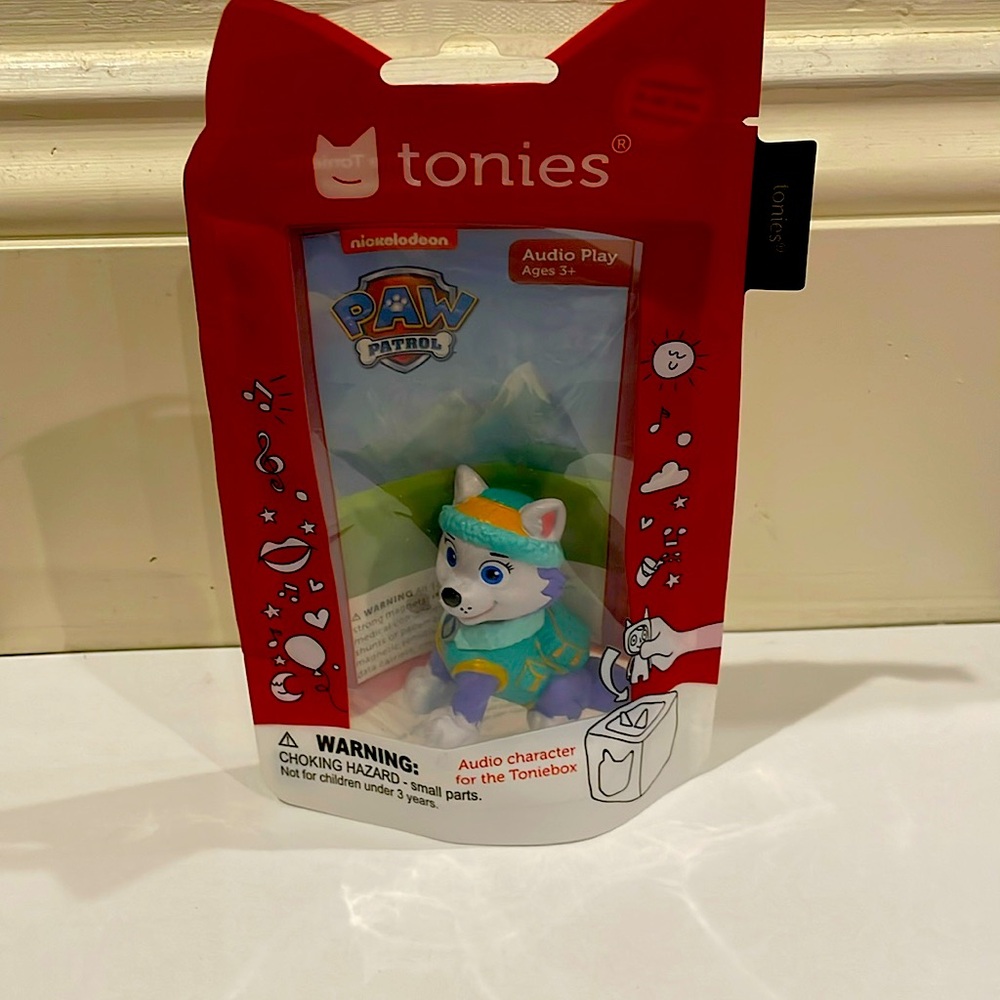 New in original packaging. Tonies Paw Patrol character.